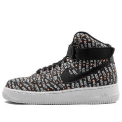 Nike Air Force 1 High Just Do It Black Orange