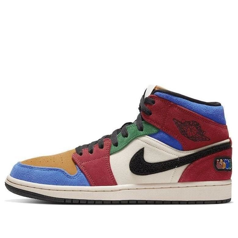 Blue The Great x Air Jordan 1 Mid Fearless